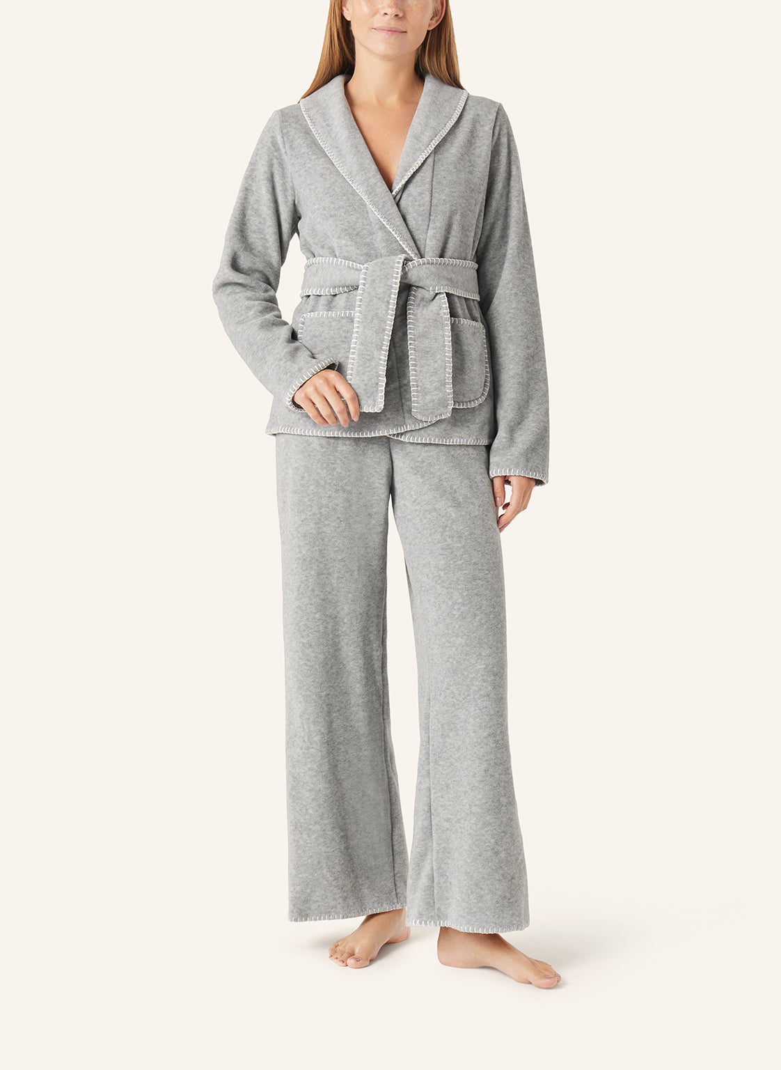 Hausanzug, Fleece